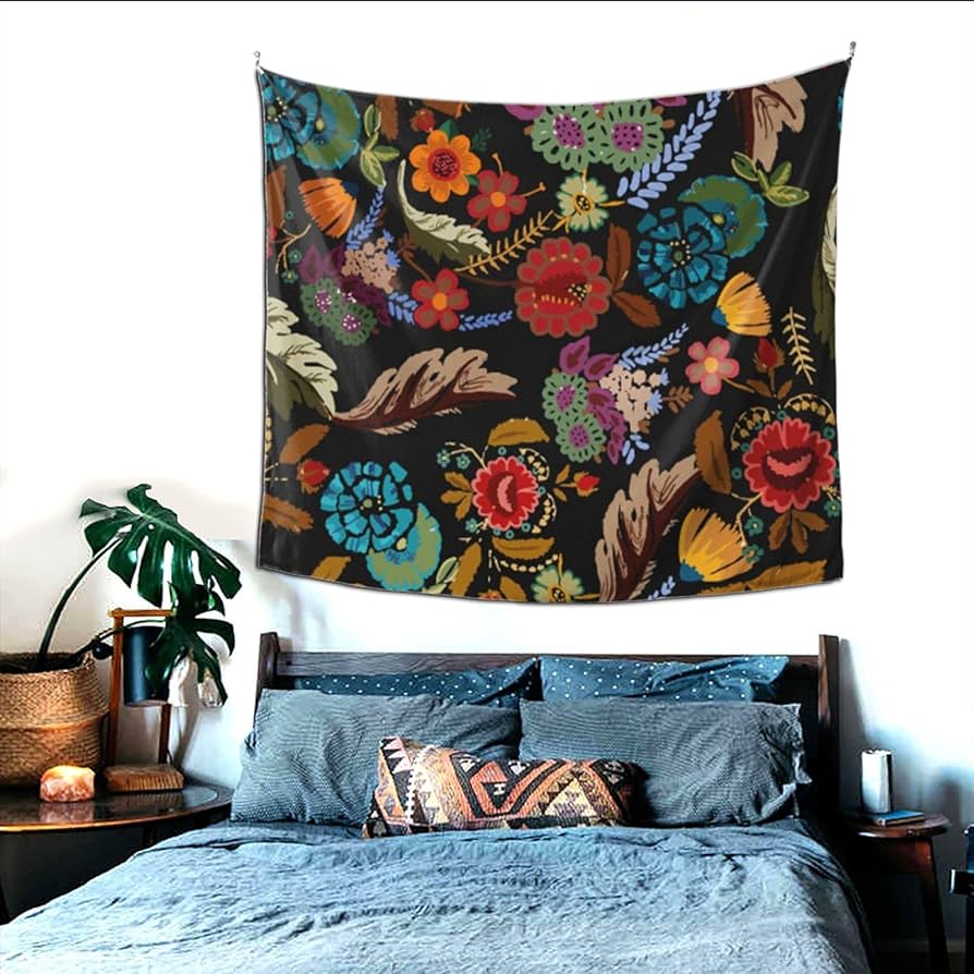 刺繍タペストリー　インテリア雑貨 タペストリー 通販 刺繍 壁掛け ミニ 飾り 布 装飾 季節