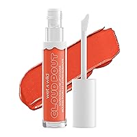 Vista 1 de Wet N Wild Lápiz labial líquido Cloud Pout Marshmallow, Sugar-Holic de color naranja-rojo Crema de labios mate en mousse Aceite de argán Vitamina