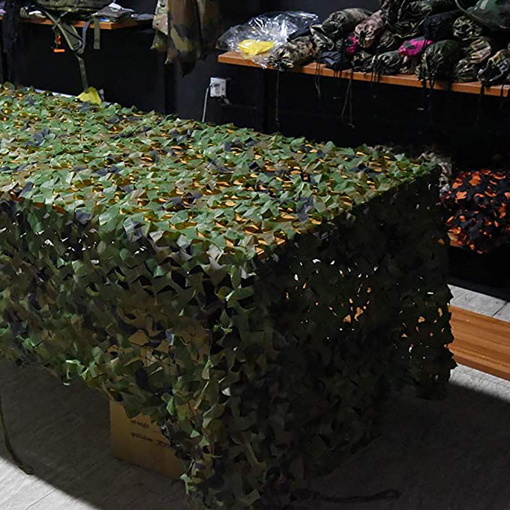Rete mimetica da caccia, parasole da campeggio all'aperto, tenda militare militare per riporre oggetti in rete mimetica per riprese in acero nella giungla