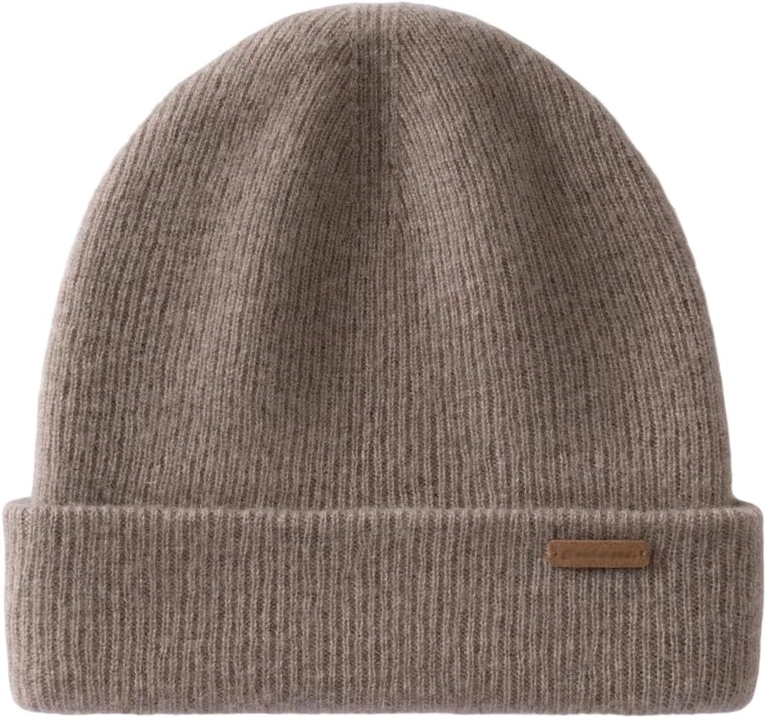 Women Men Casual Beanies Knitted Cashmere Cap Thicken Warm Hat Unisex