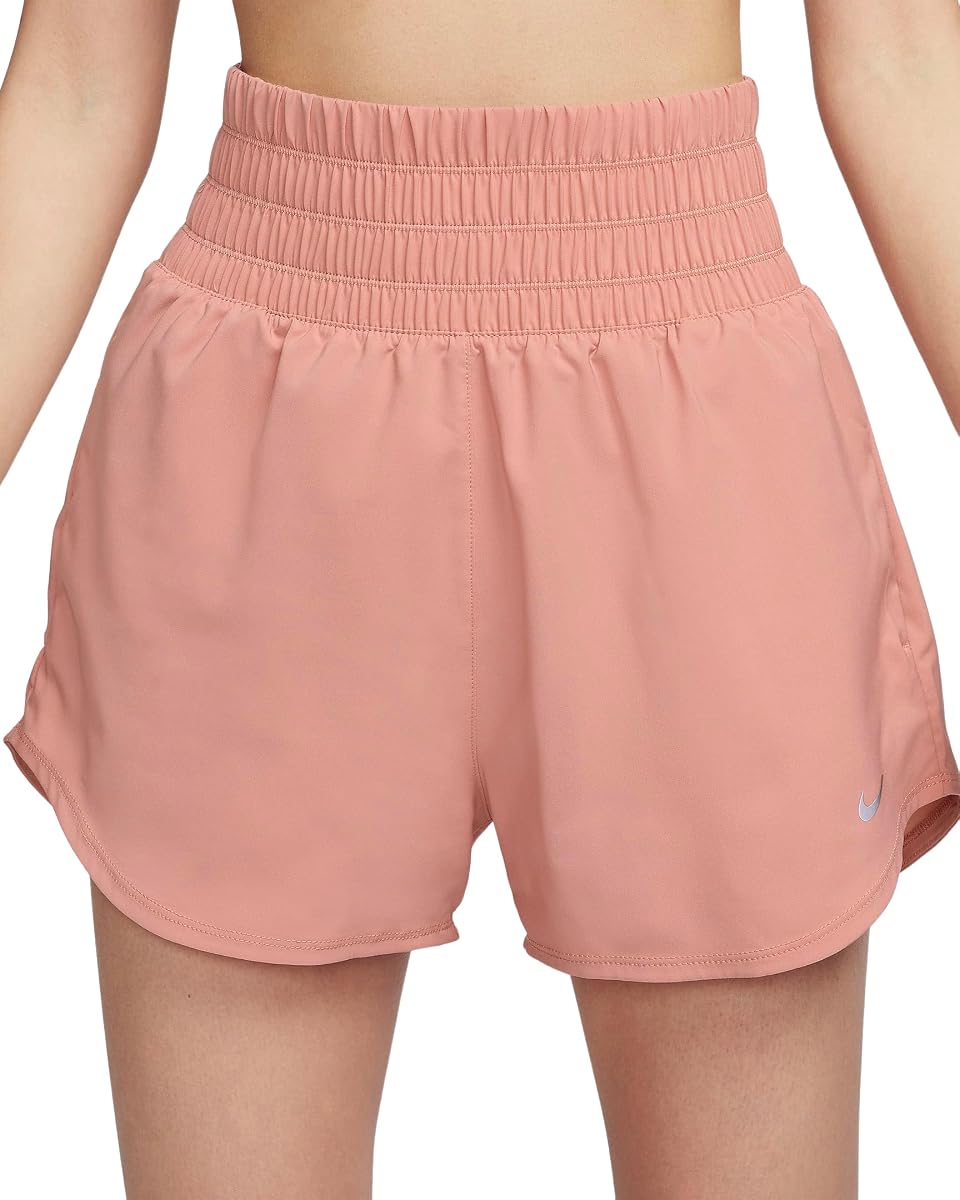 Nike One Women's Dri-FIT Ultra High-Waisted 3" Brief-Lined Shorts