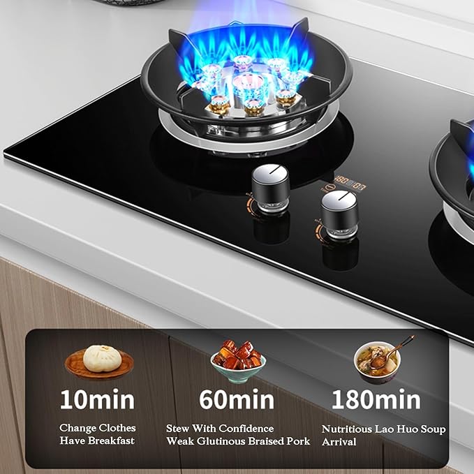 Estufa de Gas 2 Puestos 73 cm De Piso Multigas 5.2kW miniatura 4