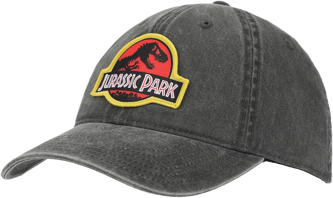 Jurassic Park Classic Logo Unstructured Baseball Hat (58cm)
