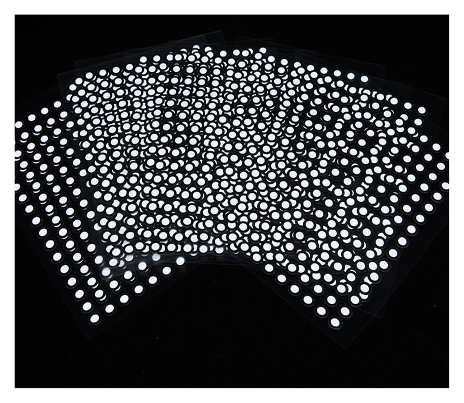 3D-Scan-Spray, 3D-Scan-Marker, Innere 6 äußere 10 mm reflektierende Markierungspunkte, Reflexionsmarker, 3D-Scan-Marker/Punkte/Aufkleber for 3D-Scanning(Mag Inner 6 Outer 10 (1000))