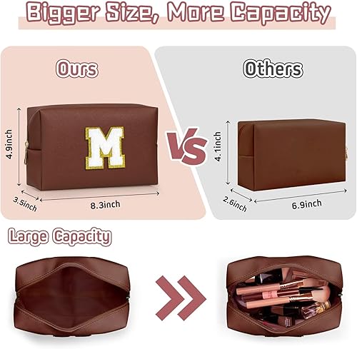 Miniatura 9 de TOPEAST - Bolso de maquillaje para mujer, Rosado, 40