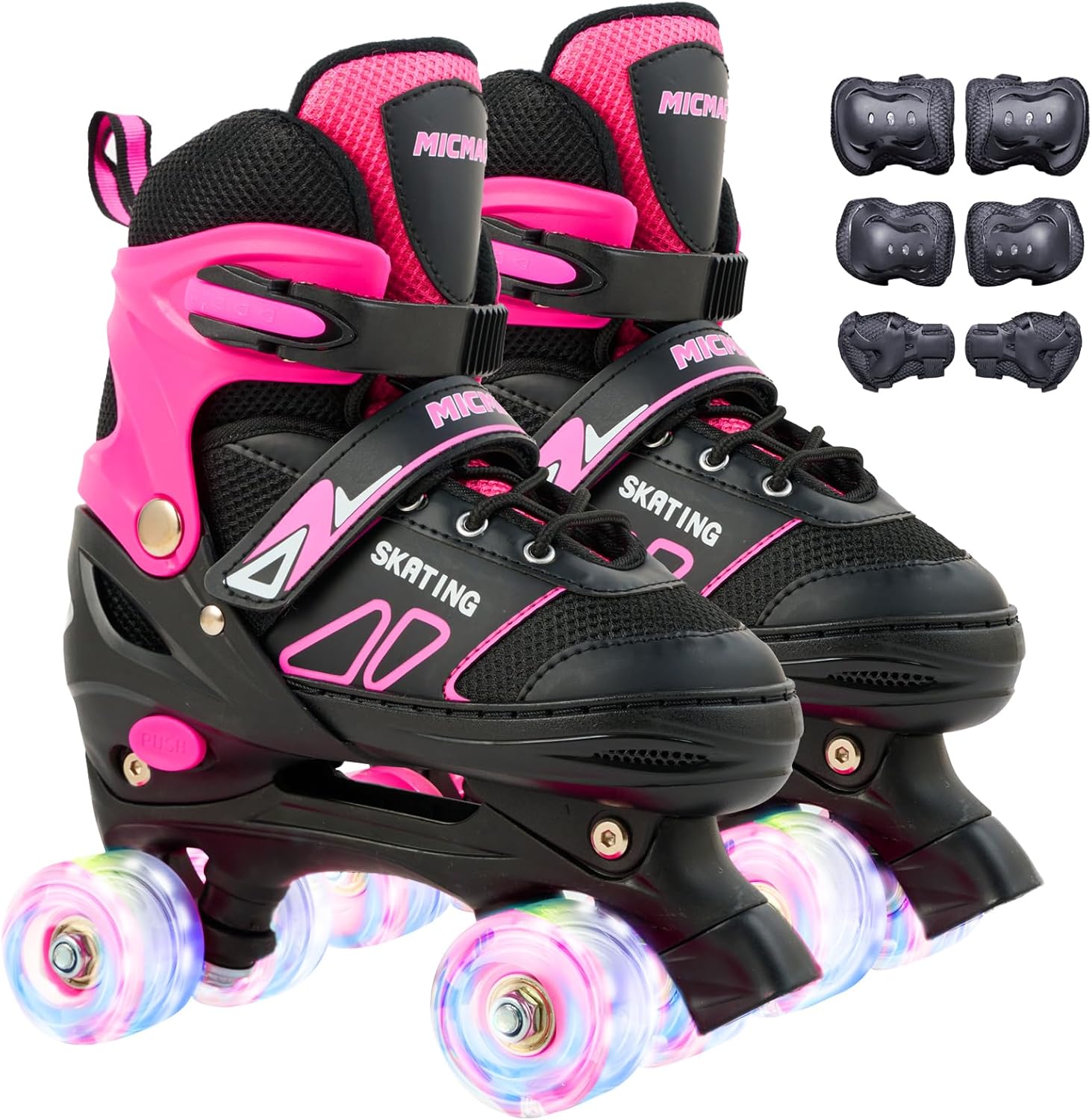 Roller Enfant Patin A Roulette Licorne Roller Quad Enfant