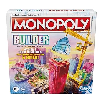 Hasbro Gaming Monopoly Builder Board Game