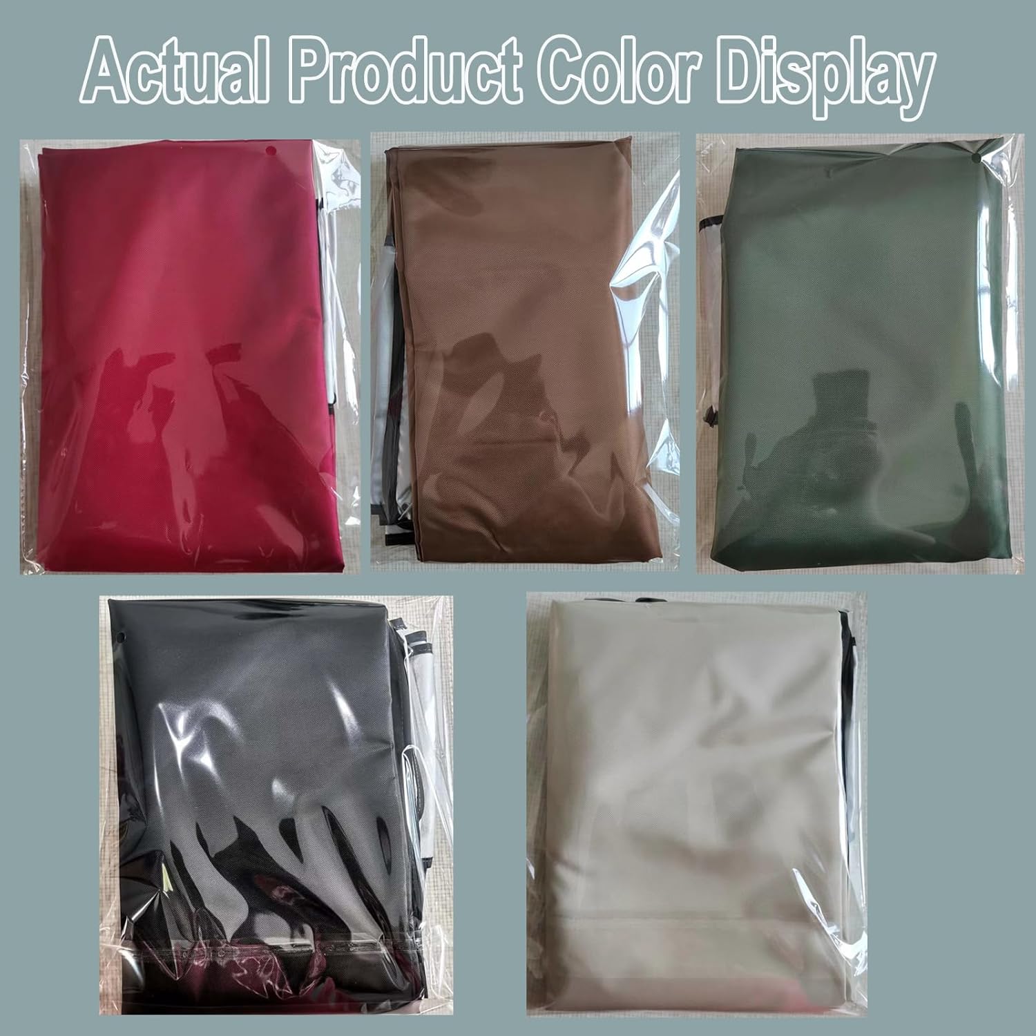 Swing Canopy Cover 2 3 Seater, Waterproof Replacement Canopy For Garden Swing Seat,Patio Hammock Swing Top Cover And Swing Cushion Cover, 420D Oxford Cloth(Size:65x45x6inch/164x114x15cm,Color:Coffee)