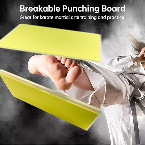 Miniatura 3 de 4 tablas de boxeo irrompibles, tablas de objetivo de artes marciales, tablas de romper para entrenamiento de karate de taekwondo, con cubierta de