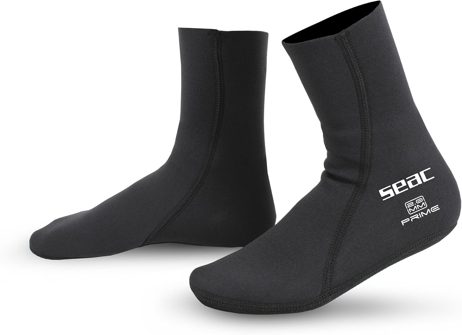 SEAC Prime Socks, 2 mm neoprene, nylon-lined diving socks