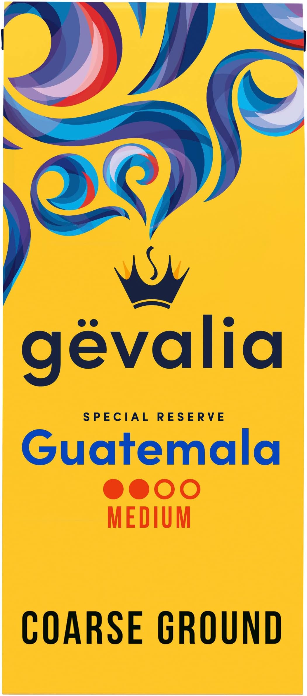 Gevalia Special Reserve Guatemala Single Origin Medium Roast Coarse Ground Coffee (10 oz Bag)