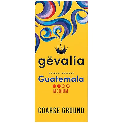 Gevalia Special Reserve Guatemala Single Origin Medium Roast Coarse Ground