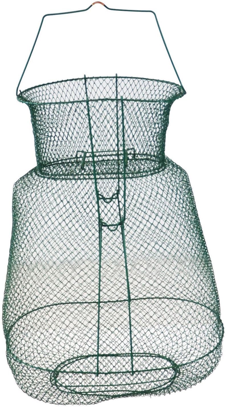 WATER QUEEN Waterqueen Bourriche Ovale Rigide Metal - Maille 10mm - 0.28X0.40-0.85Kg - 162001231
