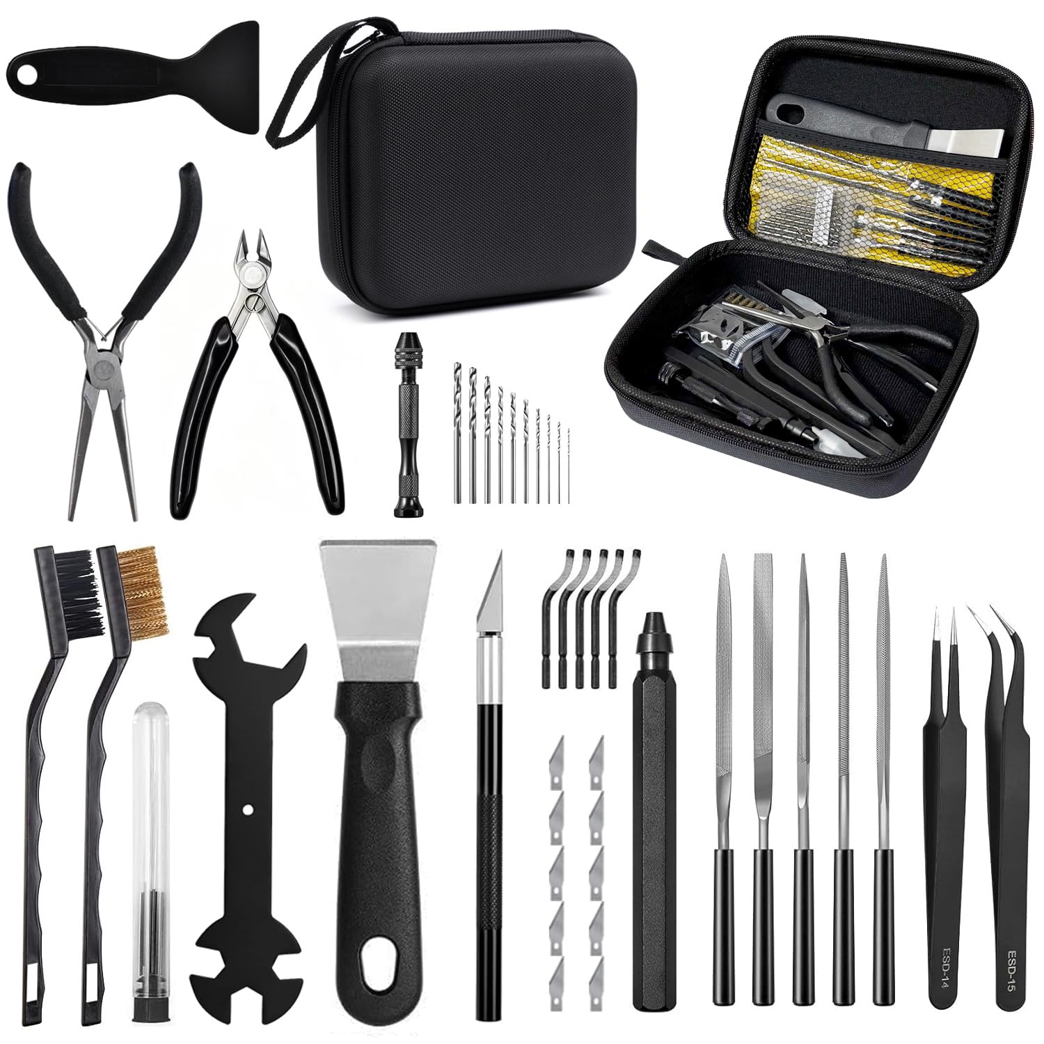 3D Printer Tool Kit - 124 Pcs for Makers -15