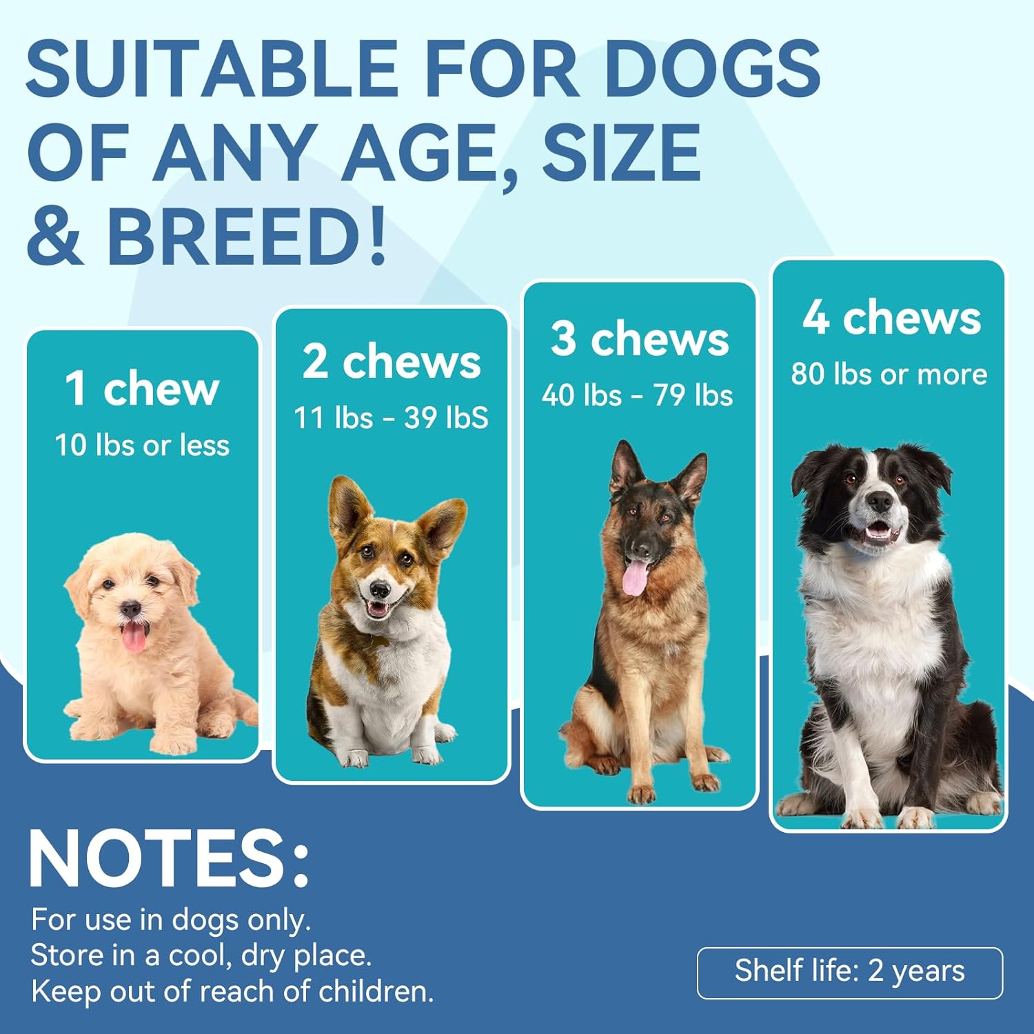 Dog Vitamins & Joint Supplement for Dogs