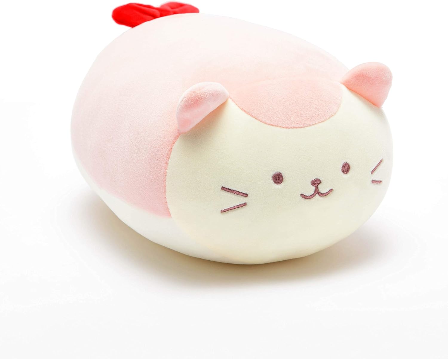 Anirollz Stuffed Animal Plush Toy – 2 Pieces 6" +10" Set Plush Doll | Soft, Squishy, Warm, Cute, Comfort, Safe | Birthday Gift Pillow with Kawaii Kitty Cat Kittiroll