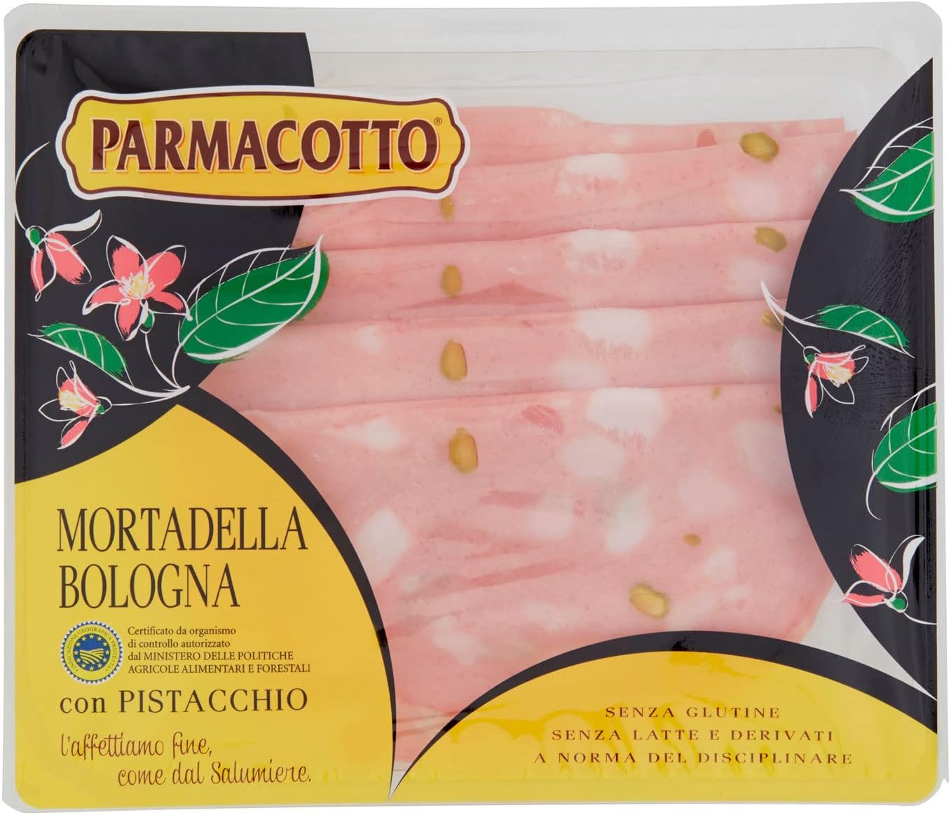 Parmacotto Mortadella Con Pistacchi, 120g Amazon.it Alimentari e