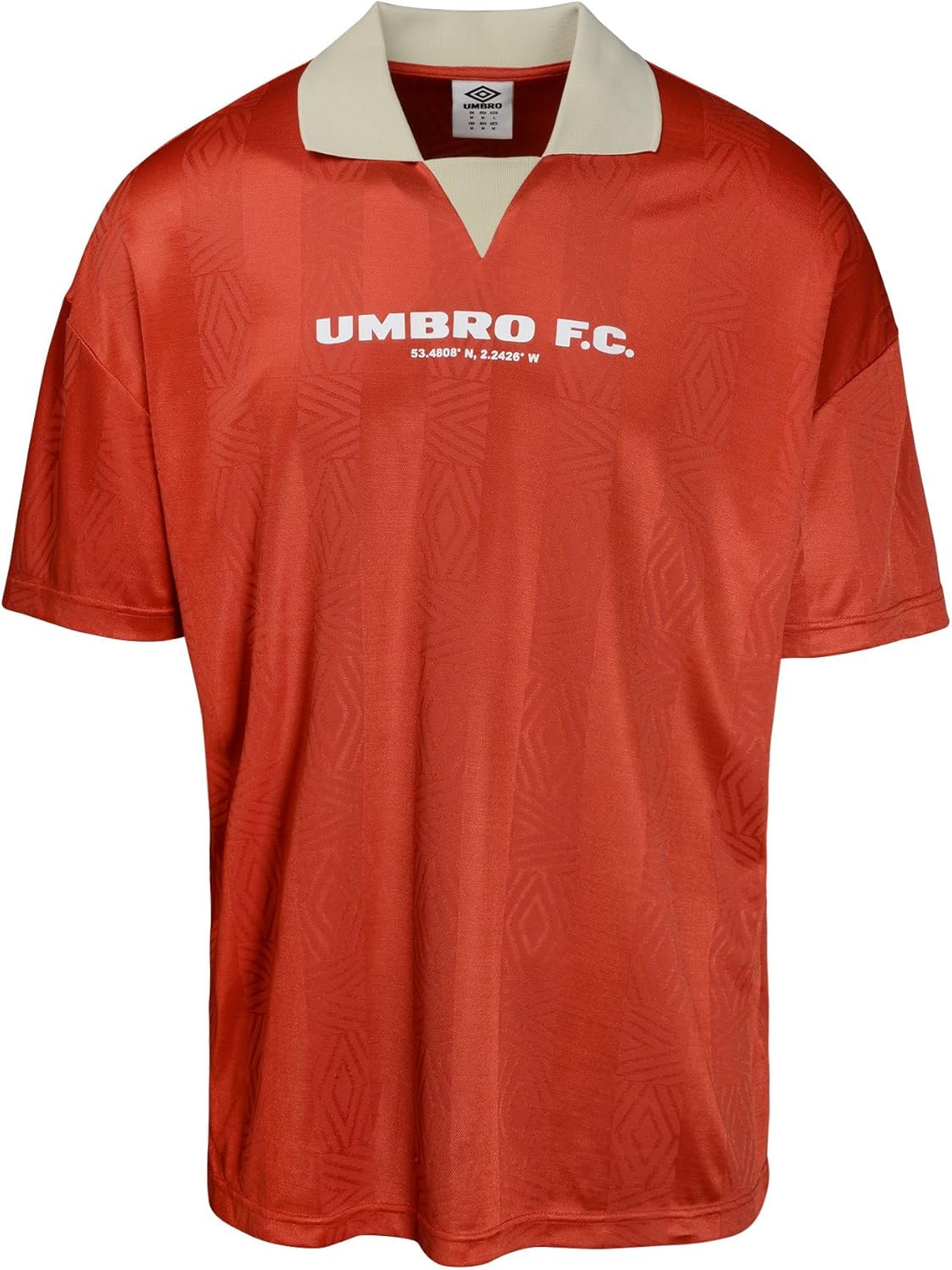 Umbro Men's Short Sleeve Collared Football Shirt