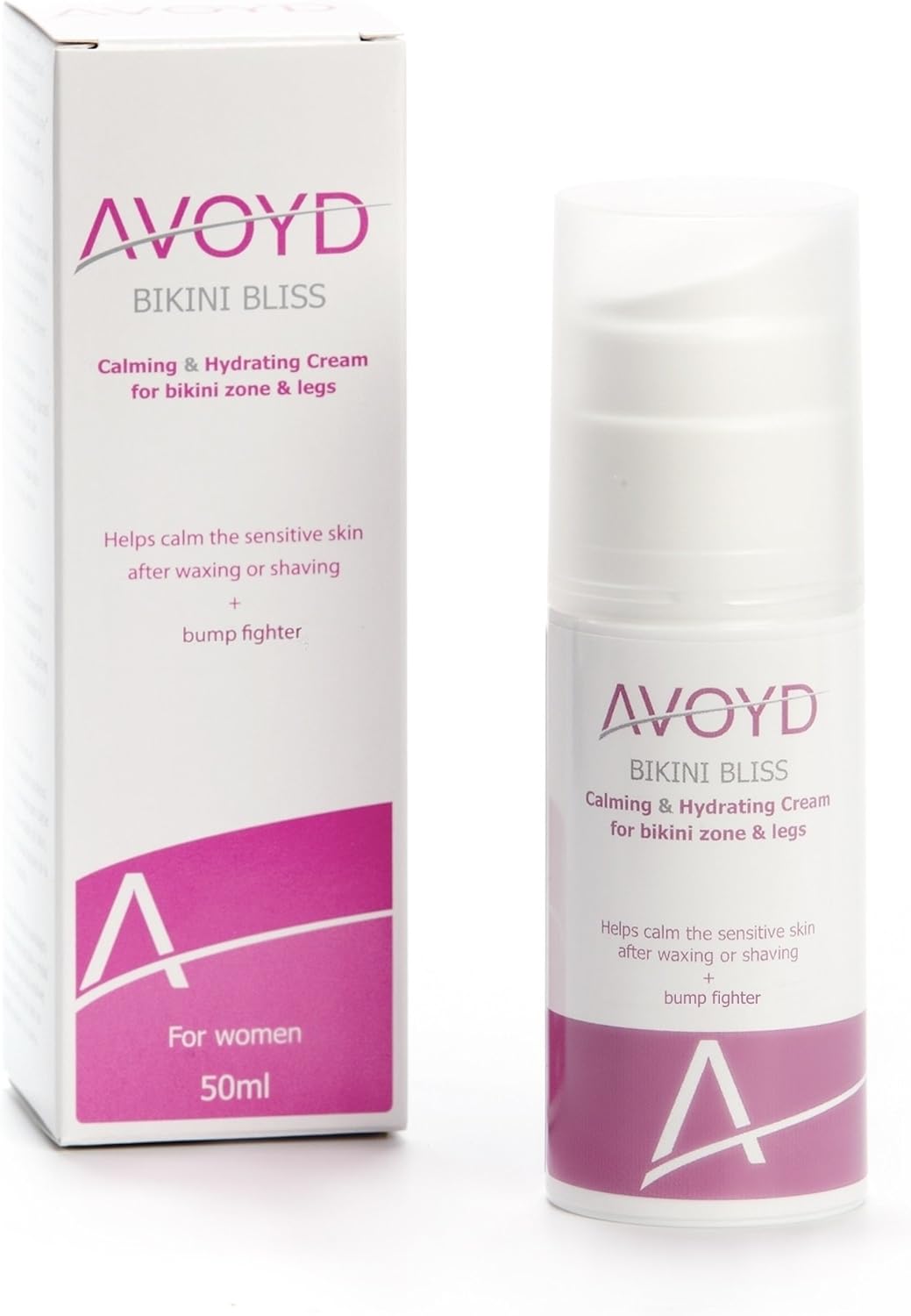 AVOYD Bikini Bliss, Avoids Bumps and Irritation After Hair Removal, 50 ml