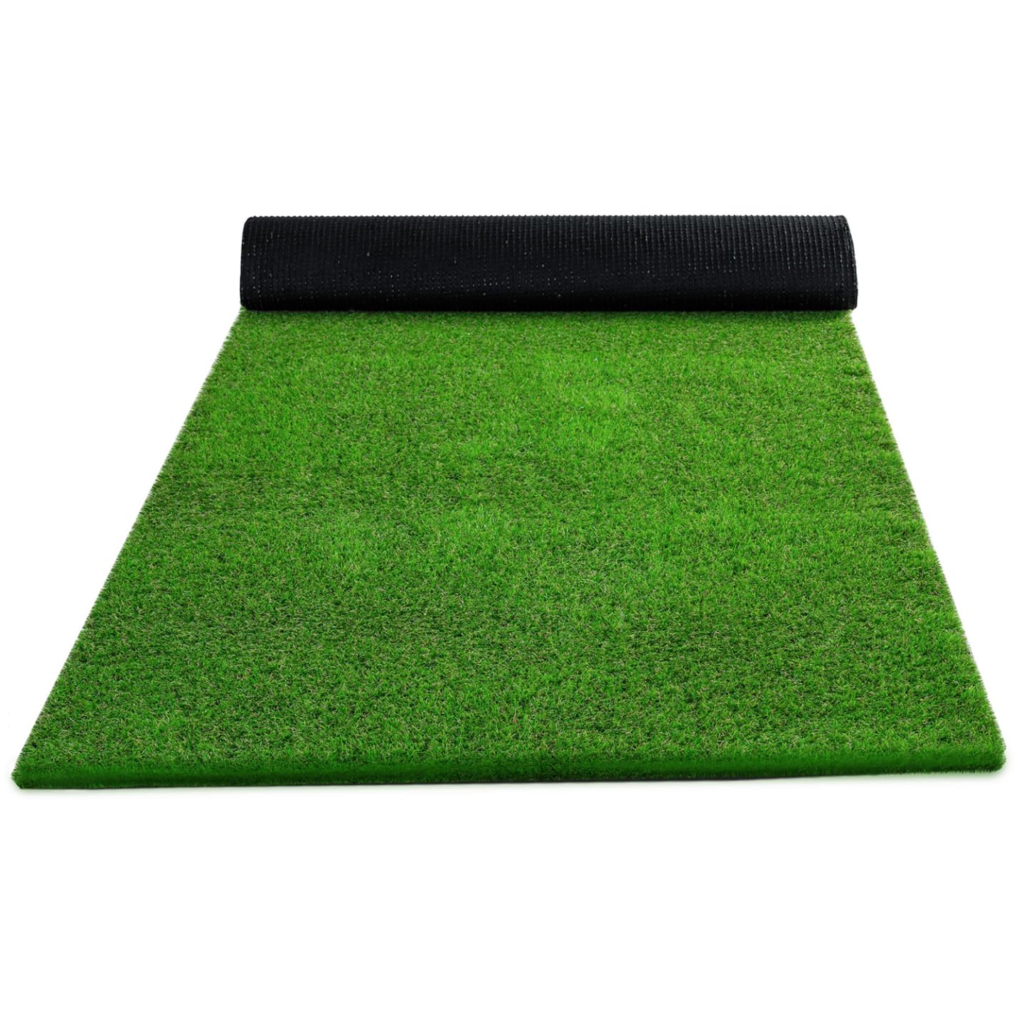 IDMarket - Gazon synthétique artificiel 1x10 M 30 mm d'épaisseur pour jardin et balcon