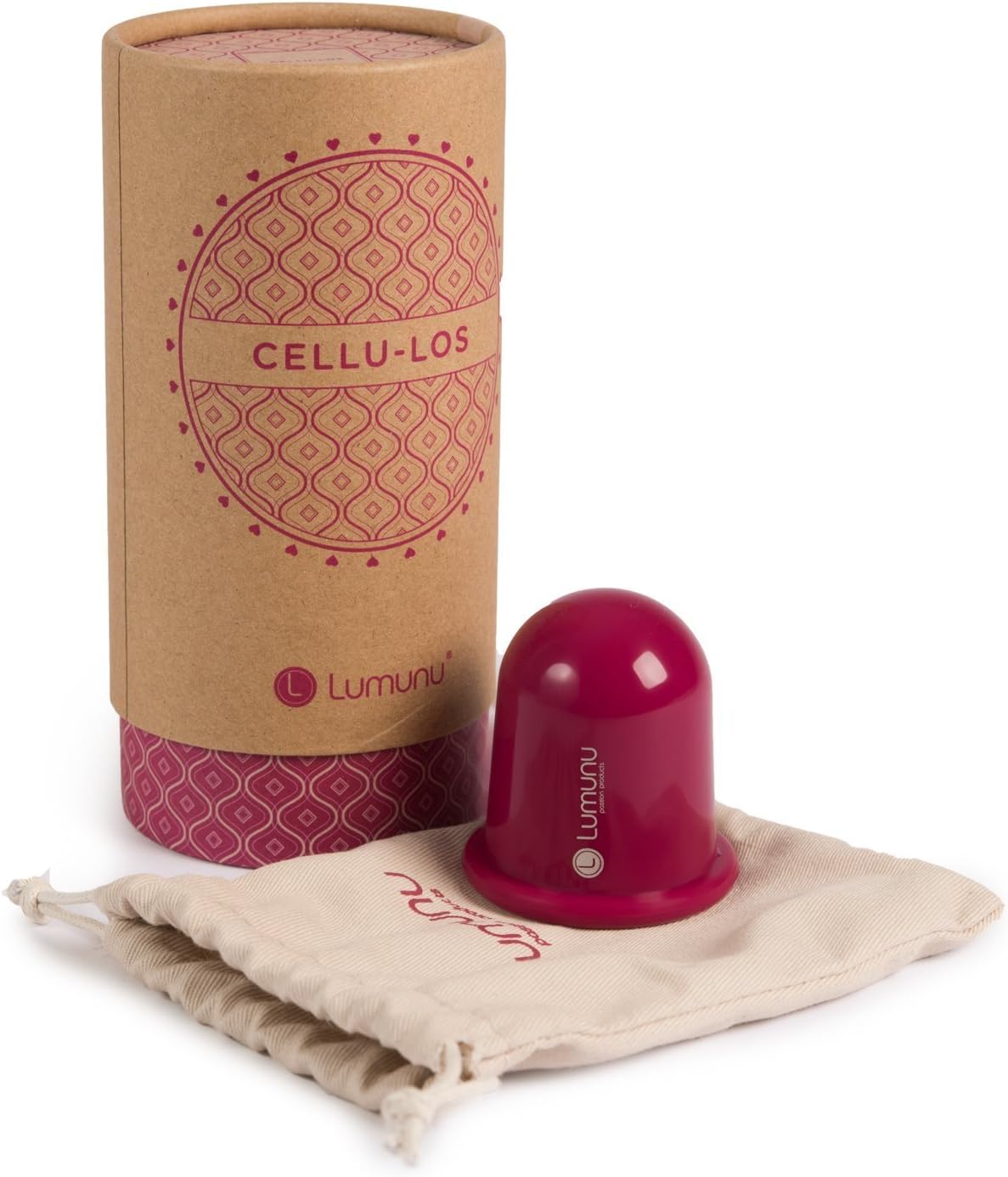 Lumunu Deluxe anti-cellulite suction cup cellu los, silicone vacuum suction cup for firm skin, for prevention and vaccination of cellulite and orange skin