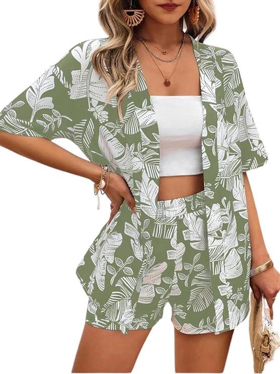 GRECIILOOKS Co Ord Set For Women stylish | Trendy Printed Rayon Pajama Set