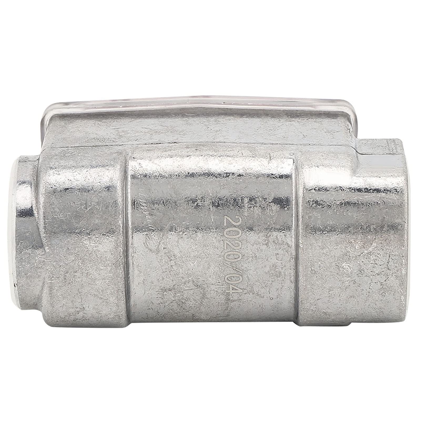 Contalitri Gasolio, Misuratore di Portata Elettronico, Mini Misuratore Di Portata Digitale A Turbina Misuratore Di Portata Carburante 10‑200L 1" NPT(Rosso LLW-25)