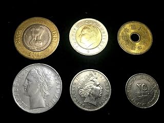 World Coin Lot - Australia, Japan, UAE, Italy, India, Turkey