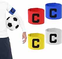 8er Set Kapitänsbinden Für Sportteams | Elastische Armbinden Für Fußball & Mannschaftssport