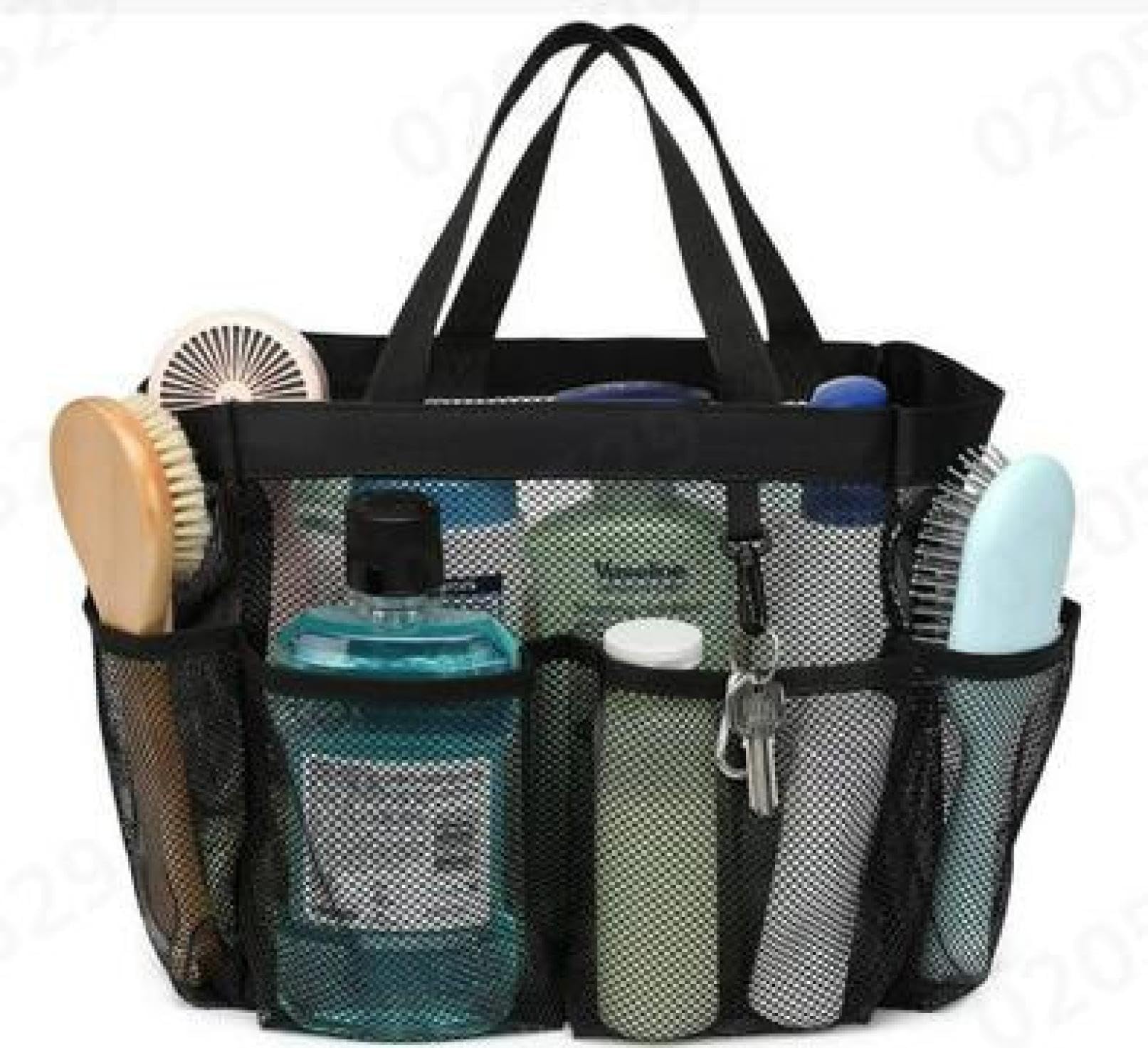 Mesh Shower Caddy Portable Mesh Shower Caddy Dorm Travel Showers Caddys with 8 Pockets Meshes Showers Caddys for