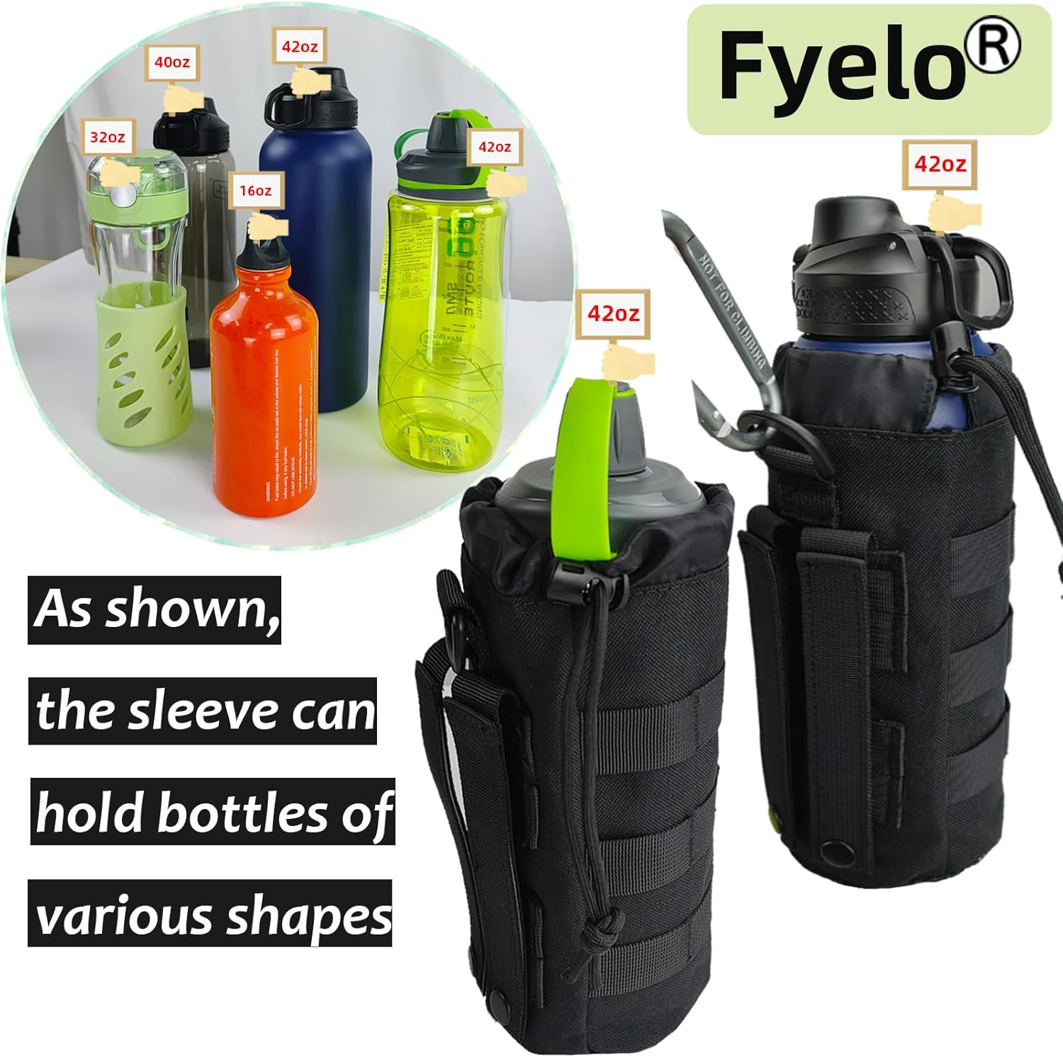 Tactical MOLLE Bottle Pouch Bag, Travel/Sprots Molle Nigeria Ubuy