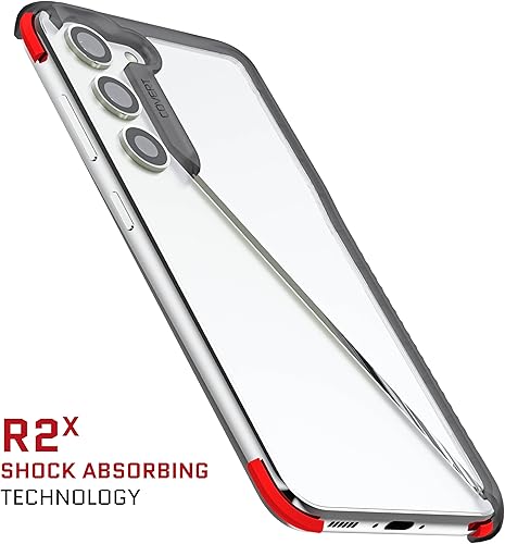 Miniatura 4 de Ghostek COVERT - Funda transparente a prueba de golpes para Samsung Galaxy S23 con diseño delgado y ligero, compatible con carga inalámbrica,