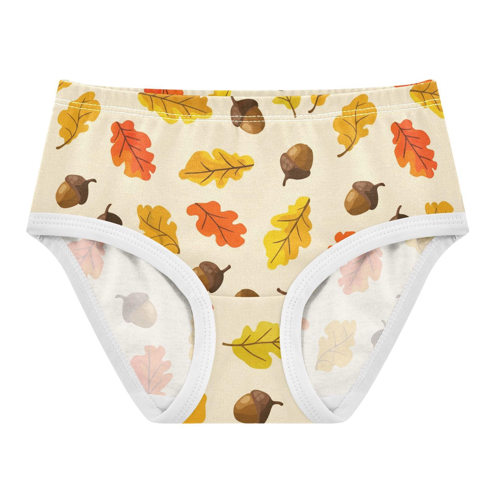Plant Chestnut Yellow Toddler Girlss Underwear 2T 2301903