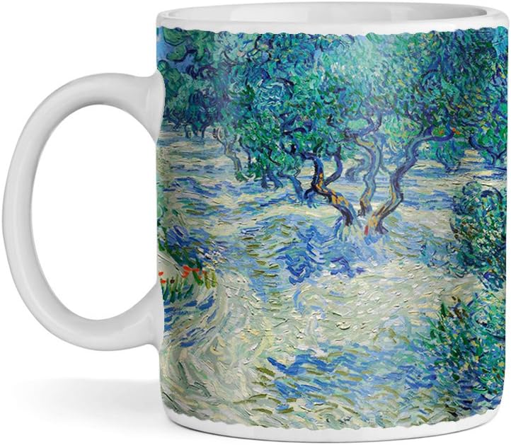 Van Gogh - Olive Trees with the Alpilles in the Background 11oz Coffee Mug