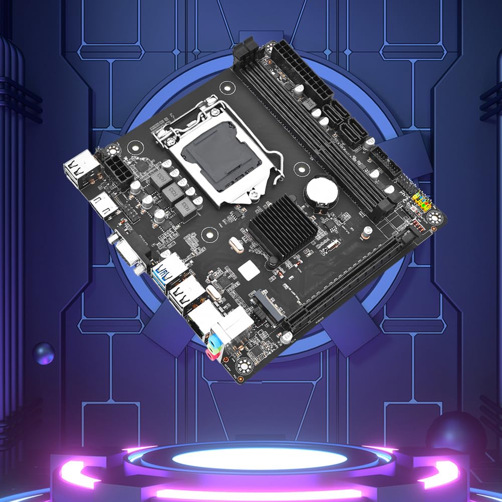 B75M-I Scheda madre compatta LGA 1155 DDR3 M.2 NVMe SATA3 USB3.0 Gigabit Ethernet Audio per computer