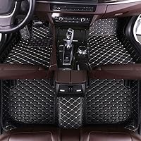 Vista 1 de Nuevas alfombrillas de coche personalizadas para sedán, SUV, camioneta, alfombrillas de cuero para todo tipo de clima, Negro Alfombras para Carro