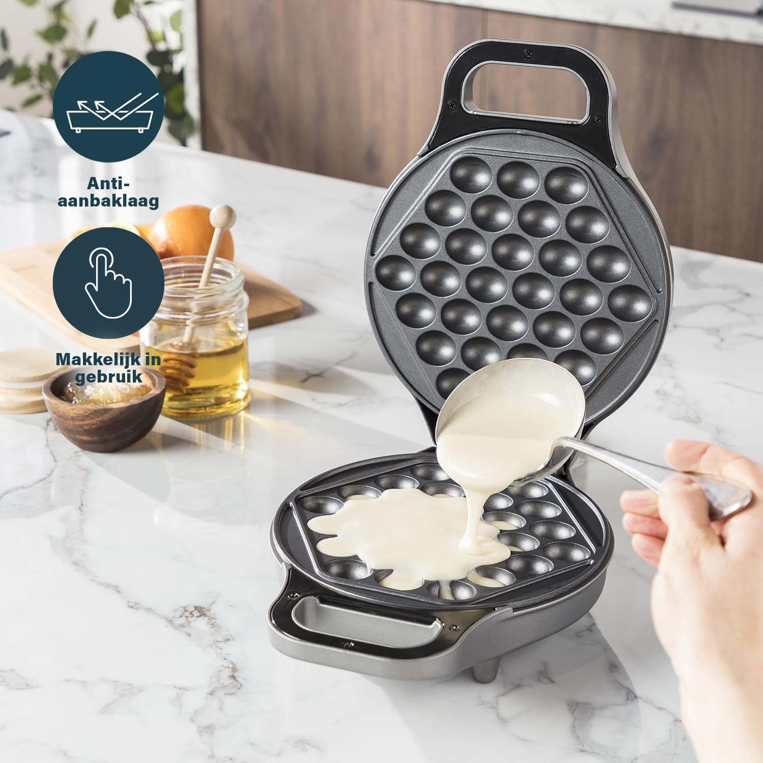 Mobiele Airco Cecotec Fun Gofrestone 3in1 Waffle Iron 700 Watt