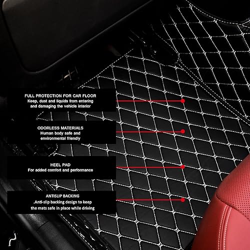 Miniatura 7 de Alfombrillas personalizadas para el 99 % de los autos, camiones, SUV, alfombrillas de automóvil personalizadas para todo tipo de clima, tapetes de