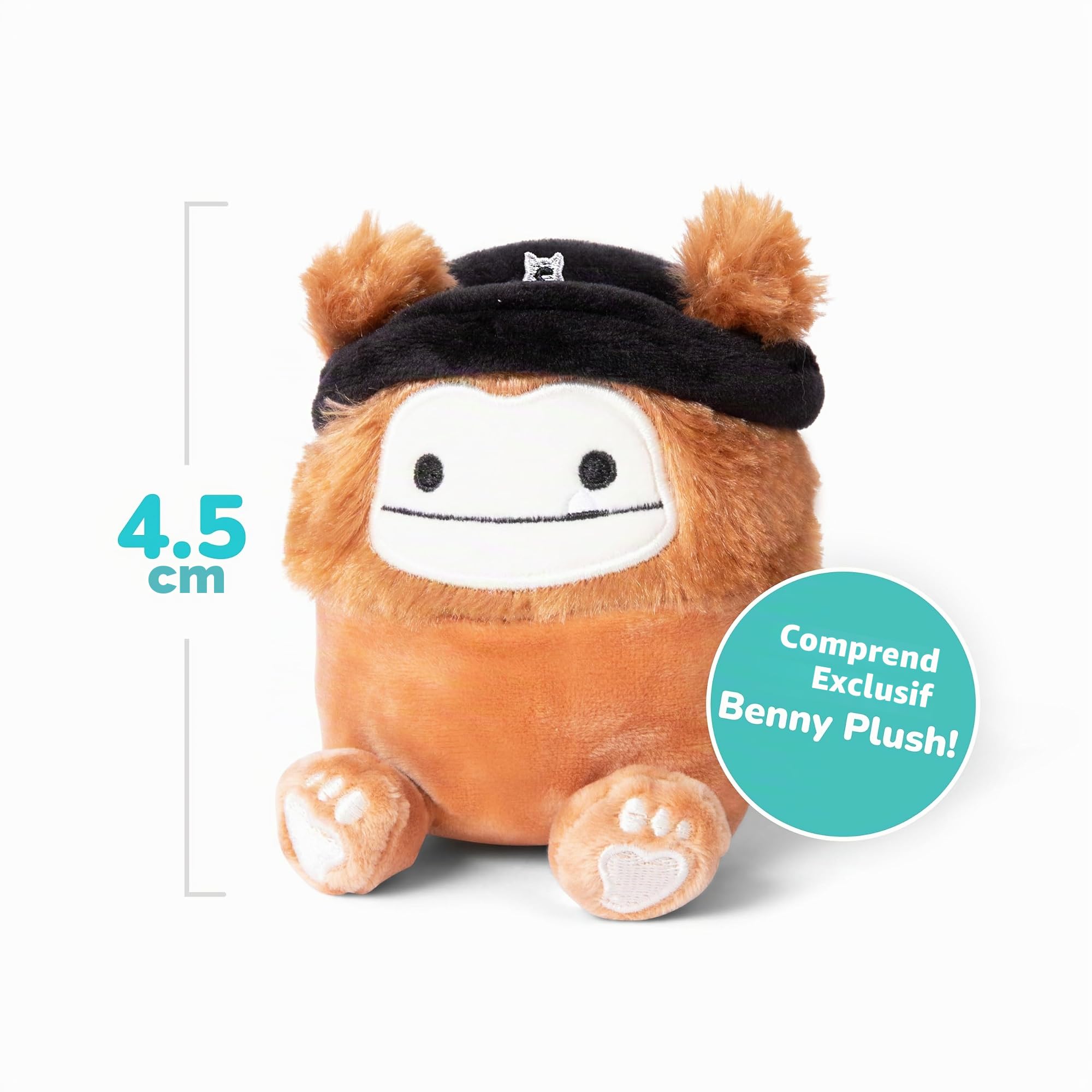 WHAT DO YOU MEME? Squishmallows Take4 : Le jeu de cartes familial au rythme rapide, idéal pour les garçons et les filles de 8 ans et plus, comprend Benny The Bigfoot Squishmallow, des jeux de vacances