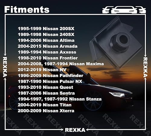 Miniatura 4 de Rexka Juego de 20 juegos de guardabarros, cubierta de parachoques contra salpicaduras, tornillos en U, kit de tuercas para Nissan Infiniti Cube