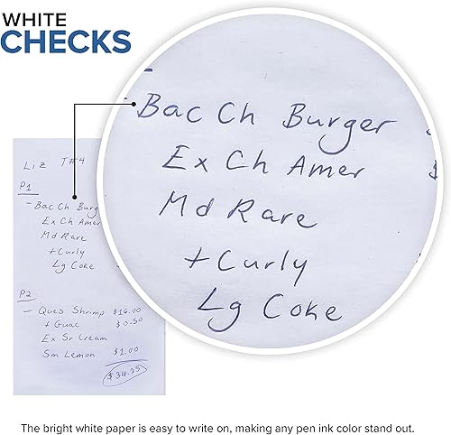 Miniatura 5 de Bloc de notas en blanco (paquete de 10) - Bloc de notas blancas - Bloc de notas - Papel para arañazos de escritorio pequeño - Papel de notas de 4 x