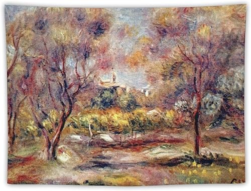 Miniatura 1 de Pierre-Auguste Renoir Drawing Poster Painting On Wall Art Tapestry Scroll Picture Print Living Room Walls Decor Home Tapestries 30"x40"