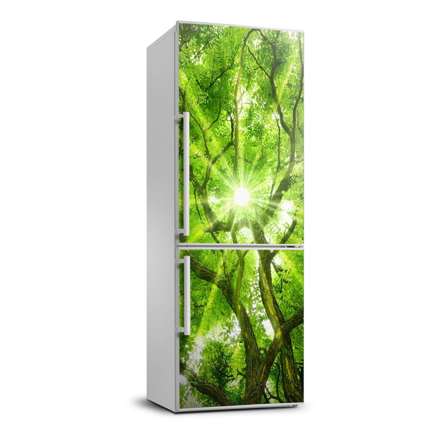 Etiqueta engomada del refrigerador de 60x180 cm y cubierta decorativa de pared autoadhesiva