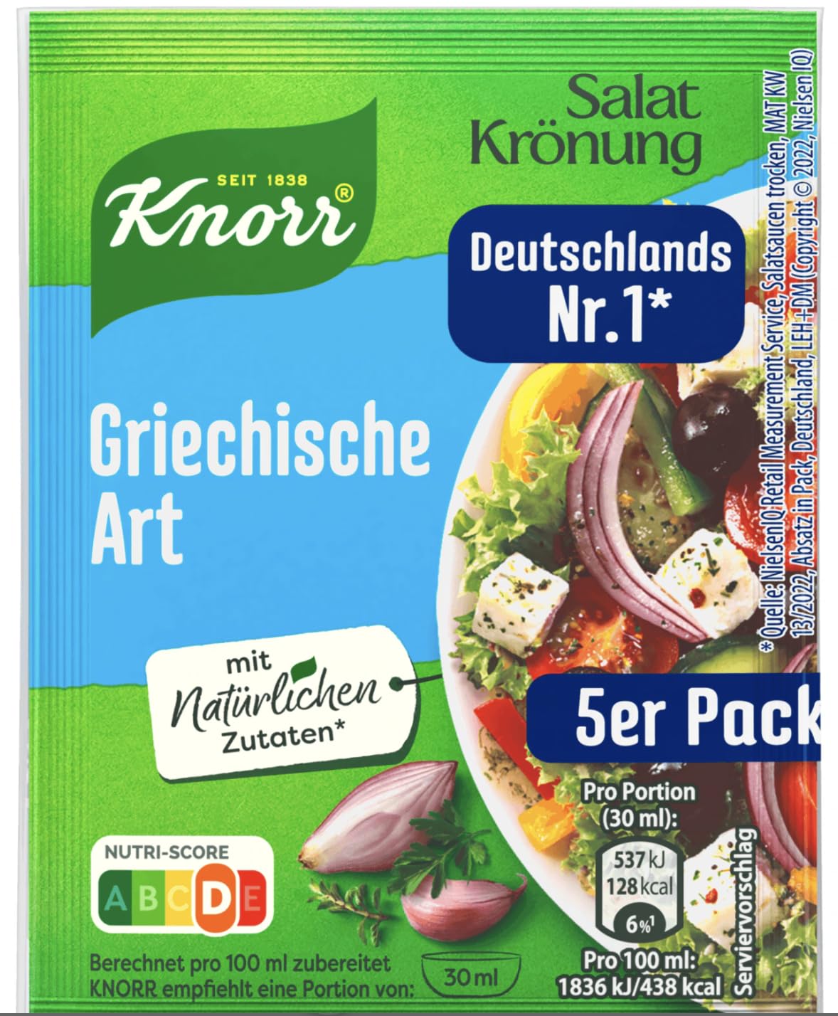 Alpi Nature Condimento BIO Per Insalate 100g, Erbe E Spezie Biologiche Per Condire Insalate - Foto 8