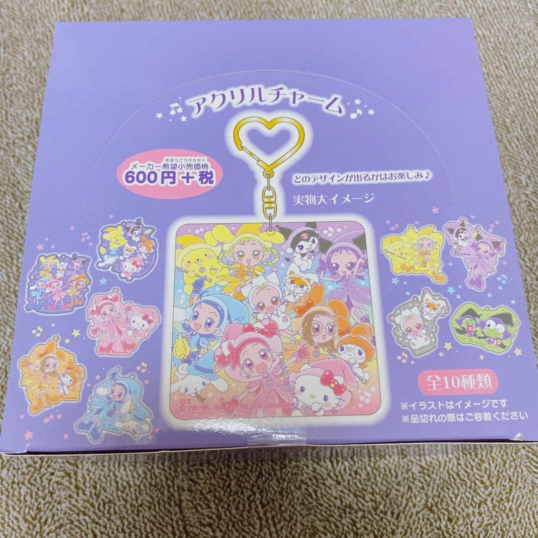 おジャ魔女どれみ オーロラアクリルキーホルダー 6種セット ハセ・プロ