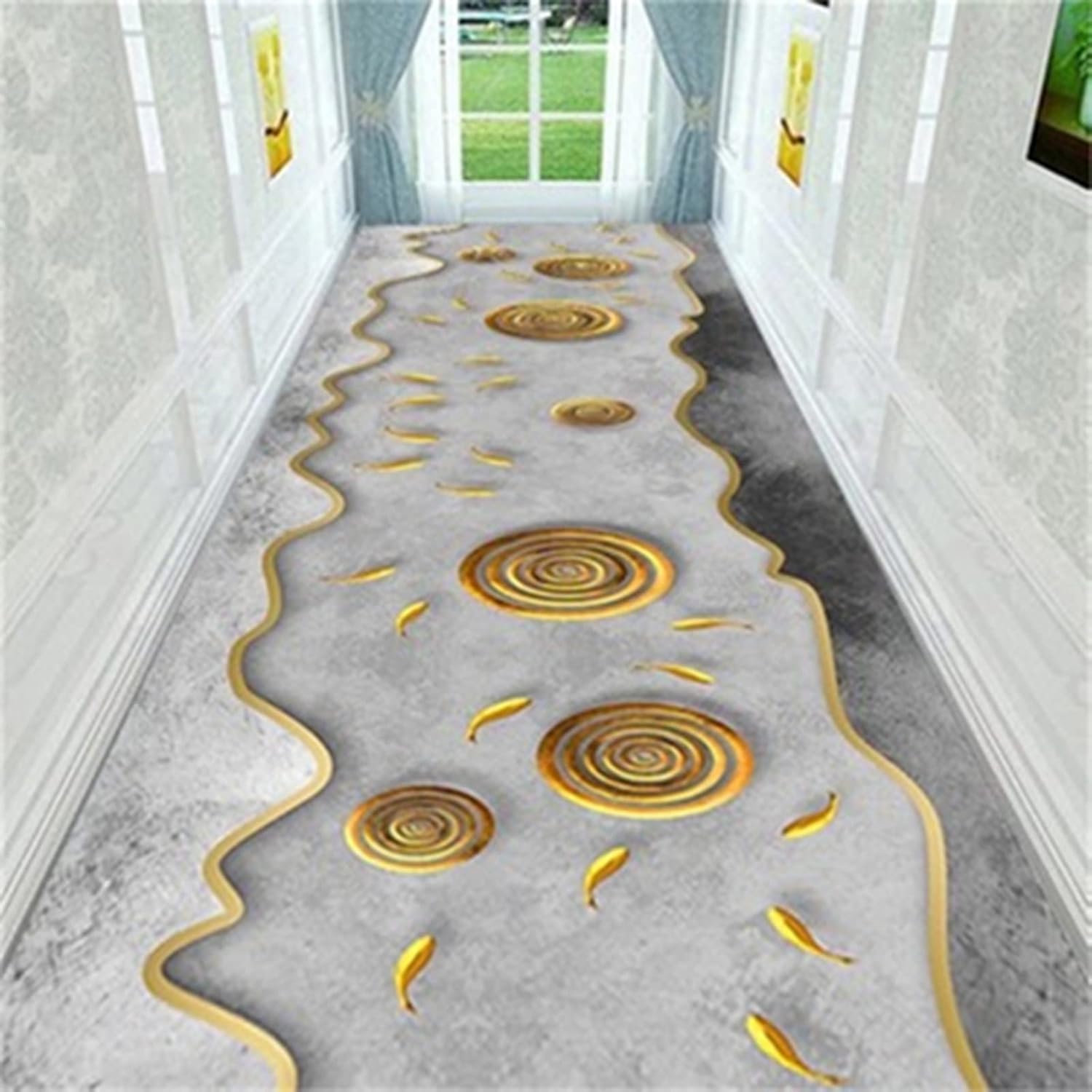 OKUOKA Runner Rug Area Rug for Tile/Hardwood Floors