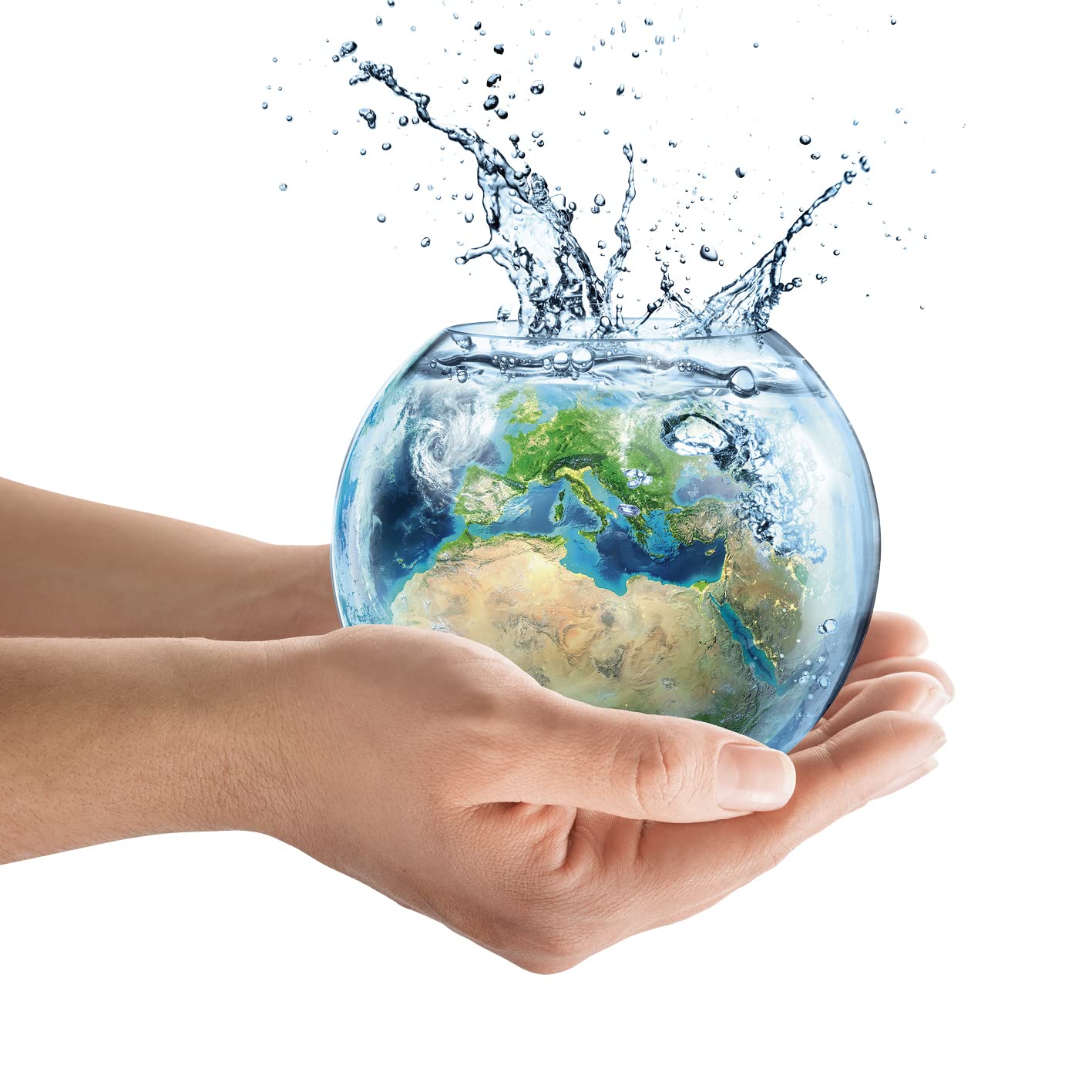 puregreen Régulateur de jet à 360 ° pour robinets de lavage | Économie d'eau jusqu'à 95% grâce aux dernières gouttes d'eau pour robinetterie d'eau dans la cuisine et la salle de bain