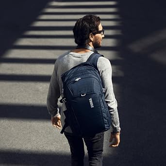 Thule Accent Laptop Backpack New - Hardshell Compartment - Fits MacBook - Recycled Fabric - Hidden & Side Pockets