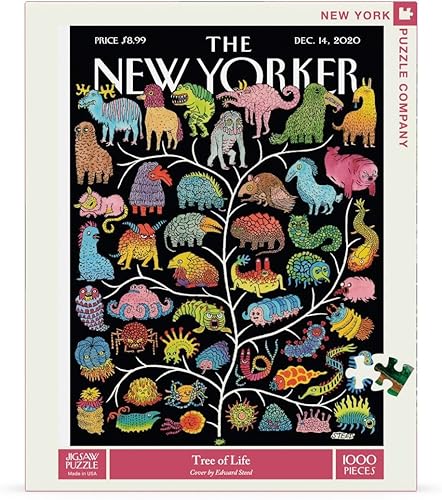Miniatura 3 de New York Puzzle Company - New Yorker Tree of Life - Rompecabezas de 1000 piezas