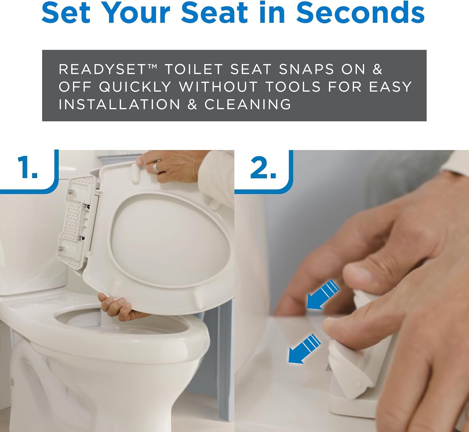 Gerber Viper Select Ultra-High Efficiency .8 GPF Two-Piece Toilet with 12-in Rough-in, ADA Compliant Chair Height, Soft-Close Seat and Install Kit with Wax Ring Included, White, GRS48251E